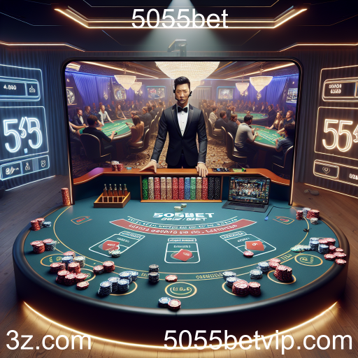 Experiência Imersiva com Cassino Ao Vivo no 5055bet